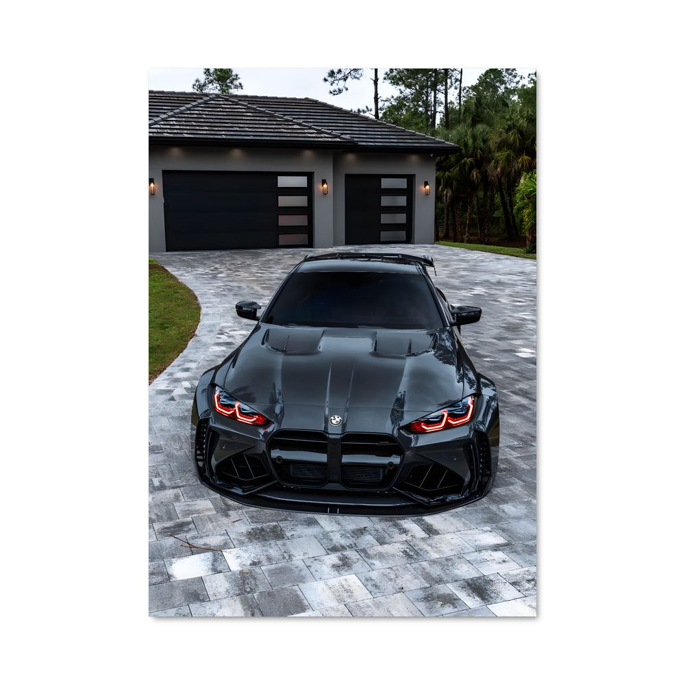 Poster M4 Noir Éclat